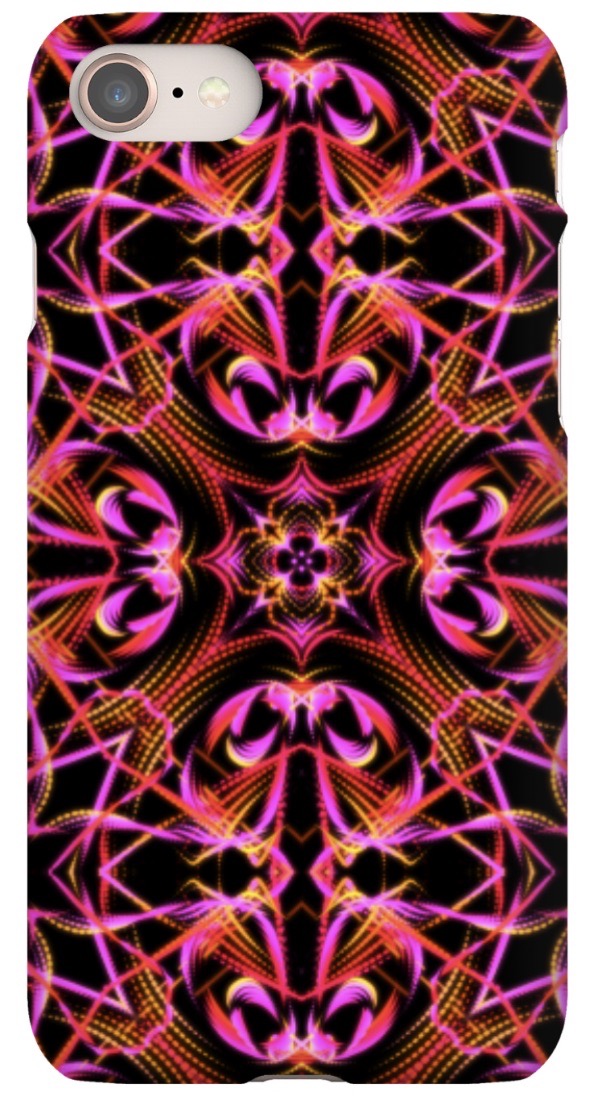 Handyhülle Individuelles Lichtnacht-Mandala 2026 (kratz- und UV-resistenter Kunststoff mit Hochglanzoberfläche)